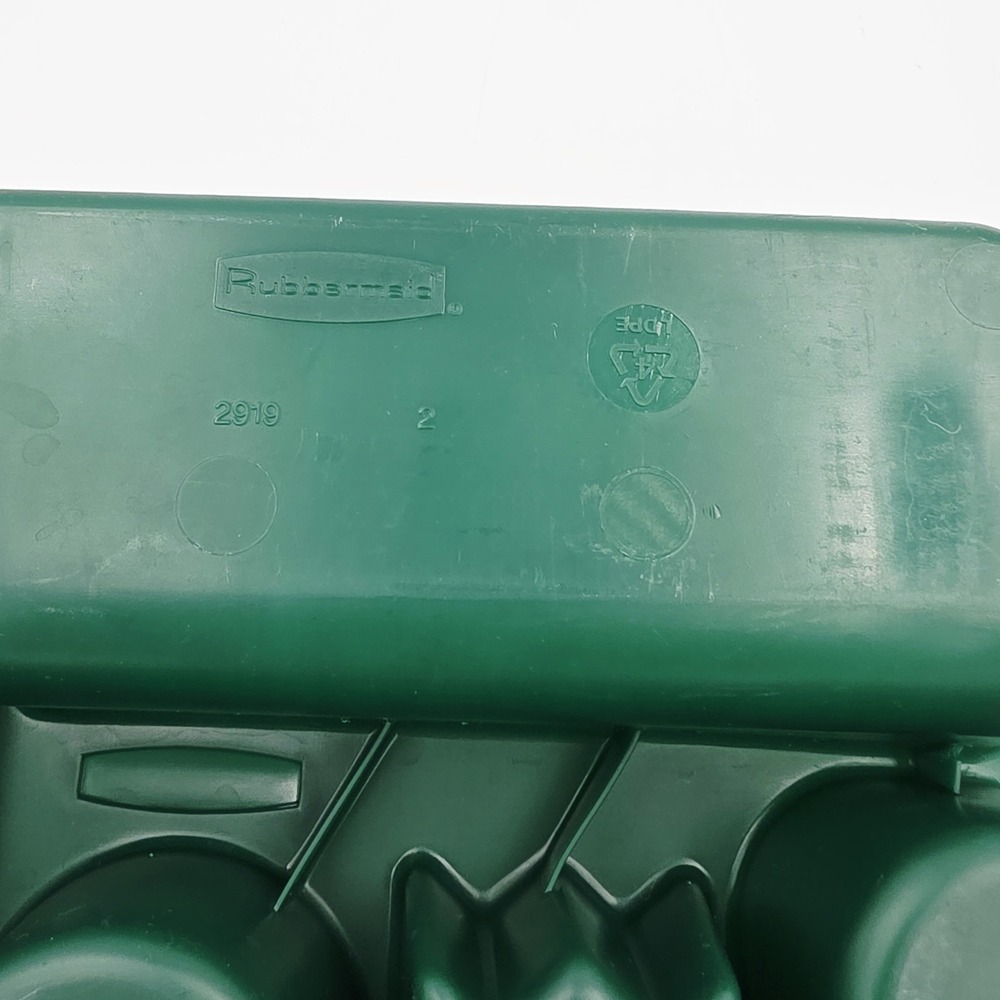 Rubbermaid Cutlery Silverware Tray #2919 Drawer‎ Organizer Hunter Green 1994 USA - Picture 6 of 6